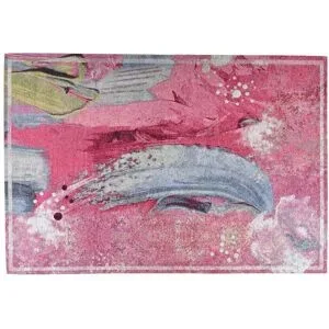 Gino Falcone Teppich  Cosima ¦ rosa/pink ¦ Baumwolle ¦ Maße (cm): B: 190 H: 0,3