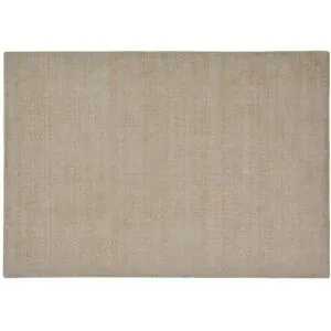 Höffner Handweb-Teppich  Vinaya ¦ beige ¦ Wolle ¦ Maße (cm): B: 70