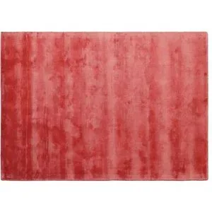 como Handloom-Teppich  Flavia ¦ rot ¦ Viskose ¦ Maße (cm): B: 190