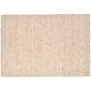 Höffner Handweber  Rosenheim ¦ beige ¦ Wolle ¦ Maße (cm): B: 190