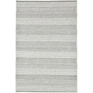 Höffner Handwebteppich  Taching ¦ beige ¦ Wolle ¦ Maße (cm): B: 130