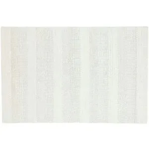 Höffner Handwebteppich  Taching ¦ creme ¦ Wolle ¦ Maße (cm): B: 80
