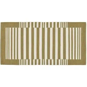 Höffner Kelim-Teppich  Buri ¦ braun ¦ Baumwolle ¦ Maße (cm): B: 60