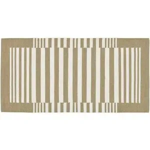 Höffner Kelim-Teppich  Buri ¦ beige ¦ Baumwolle ¦ Maße (cm): B: 60