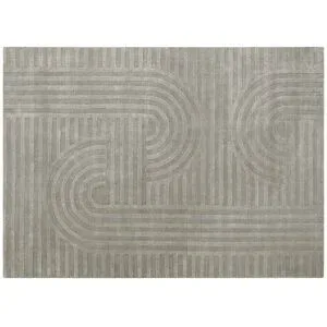Höffner Handweb-Teppich  Missouri ¦ braun ¦ Viskose,Wolle ¦ Maße (cm): B: 70