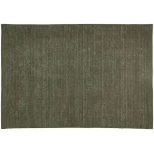 Höffner Handweb-Teppich  Idaho ¦ grün ¦ Wolle ¦ Maße (cm): B: 190