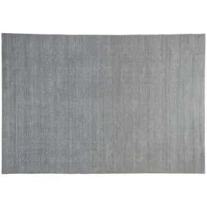 Höffner Handweb-Teppich  Idaho ¦ grau ¦ Wolle ¦ Maße (cm): B: 190