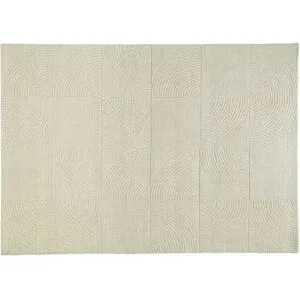 Höffner Handweb-Teppich  Zen ¦ Wolle ¦ Maße (cm): B: 190