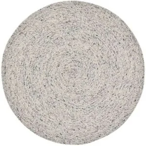 Höffner Handweb-Teppich  Pito Round ¦ Wolle Ø: 160