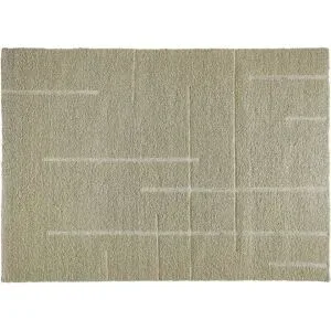 Höffner Handweb-Teppich  Boutique ¦ beige ¦ Wolle,Baumwolle ¦ Maße (cm): B: 70