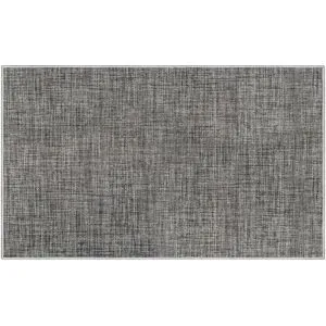 Höffner Webteppich  Kleen Kitchen ¦ grau ¦ Synthetische Fasern ¦ Maße (cm): B: 80