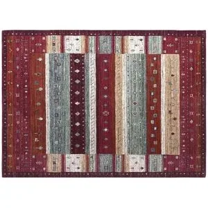 Höffner Handtuft-Teppich  Austin ¦ mehrfarbig ¦ Wolle ¦ Maße (cm): B: 90