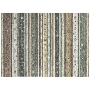 Höffner Handtuft-Teppich  Austin ¦ mehrfarbig ¦ Wolle ¦ Maße (cm): B: 140