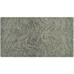 como Handtuft-Teppich  Purnia ¦ grau ¦ Wolle,Baumwolle,Synthetische Fasern ¦