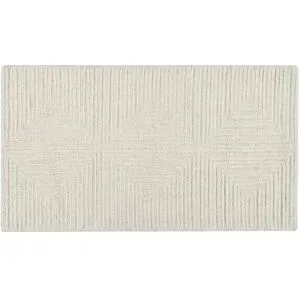 como Handtuft-Teppich  Patna ¦ creme ¦ Wolle,Baumwolle,Synthetische Fasern ¦