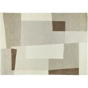 Höffner Handtuft-Teppich  Vancouver ¦ Wolle,Viskose ¦ Maße (cm): B: 190