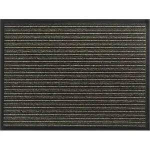 Höffner Fußmatte  Lines ¦ braun ¦ Synthetische Fasern ¦ Maße (cm): B: 60
