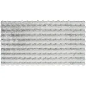 como Webteppich  Bunny Bubble ¦ silber ¦ Synthetische Fasern ¦ Maße (cm): B: 80