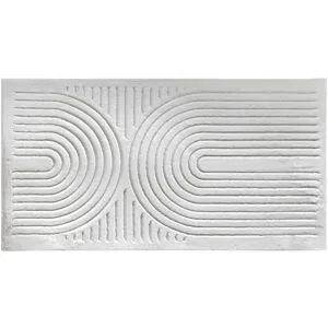 como Webteppich  Bolero ¦ silber ¦ Synthetische Fasern ¦ Maße (cm): B: 80