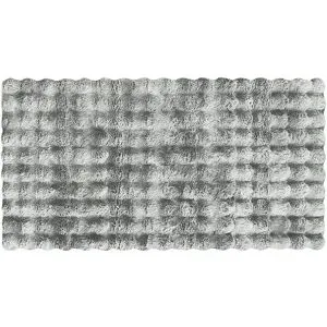 como Webteppich  Bunny Bubble ¦ grau ¦ Synthetische Fasern ¦ Maße (cm): B: 80