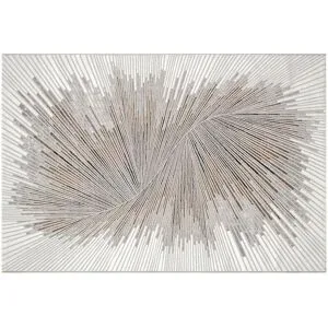Höffner Webteppich  Creation ¦ grau ¦ Synthetische Fasern ¦ Maße (cm): B: 120