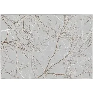 Höffner Webteppich  Creation ¦ grau ¦ Synthetische Fasern ¦ Maße (cm): B: 200