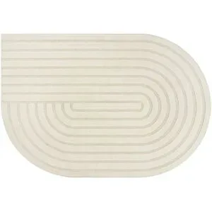 Höffner Webteppich  Elio ¦ creme ¦ Synthetische Fasern ¦ Maße (cm): B: 160