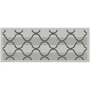 Höffner In- und Outdoorteppich  Simple Life ¦ grau ¦ Synthetische Fasern ¦ Maße (cm): B: