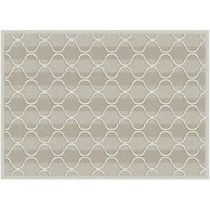 Höffner In- und Outdoorteppich  Simple Life ¦ beige ¦ Synthetische Fasern ¦ Maße (cm):