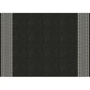 Höffner In-und Outdoorteppich  Scandinavian ¦ schwarz ¦ Synthetische Fasern ¦ Maße (cm):