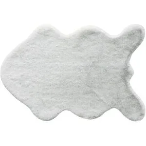 como Kunstfell Tierfellform Bunny Soft 60 x 90 ¦ grau ¦ Synthetische Fasern ¦