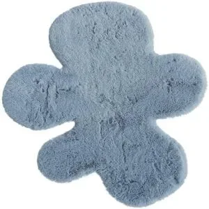KJUT Kunstfell Fantasieform Bunny Puzzle ¦ blau ¦ Synthetische Fasern ¦ Maße