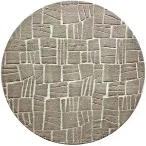 como Hochflorteppich  Stone Soft ¦ braun ¦ Synthetische Fasern Ø: 160