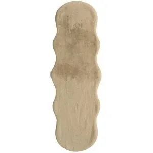 como Kunstfell mit weichem Rücken Doppelfell Bunny-Soft ¦ beige ¦ Synthetische