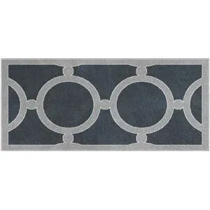 Höffner Webteppich  Traum ¦ grau ¦ Synthetische Fasern ¦ Maße (cm): B: 80