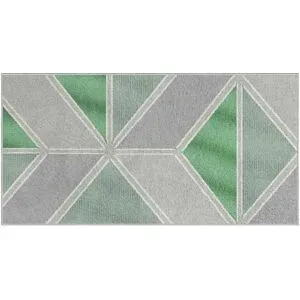 Höffner Webteppich  Mikah ¦ grün ¦ Synthetische Fasern ¦ Maße (cm): B: 80