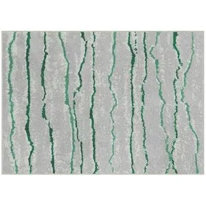 Höffner Webteppich  Matheo ¦ grau ¦ Synthetische Fasern ¦ Maße (cm): B: 160