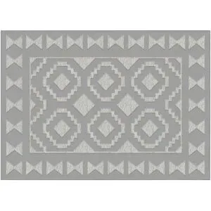 Höffner Webteppich  SOHO Rug in a Box ¦ mehrfarbig ¦ Synthetische Fasern ¦ Maße (cm): B: