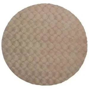 Höffner Teppich   ¦ beige ¦ Synthetische Fasern ¦ Maße (cm): H: 3  Ø: 200