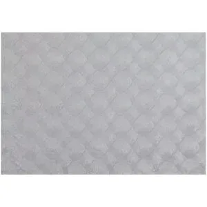 Höffner Teppich   ¦ grau ¦ Synthetische Fasern ¦ Maße (cm): B: 80 H: 3