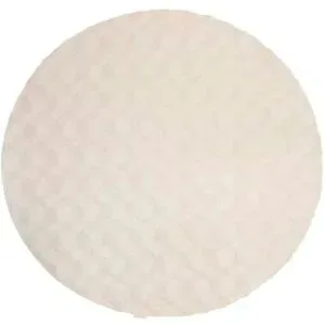Höffner Teppich   ¦ creme ¦ Synthetische Fasern ¦ Maße (cm): H: 3  Ø: 120