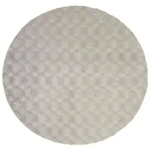 Höffner Teppich   ¦ creme ¦ Synthetische Fasern ¦ Maße (cm): H: 3  Ø: 200