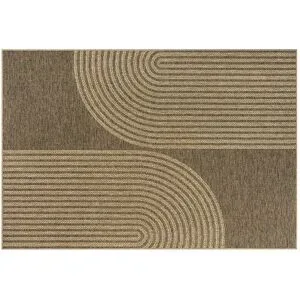 Höffner In- und Outdoorteppich  Kenzy ¦ beige ¦ Synthetische Fasern ¦ Maße (cm): B: 160