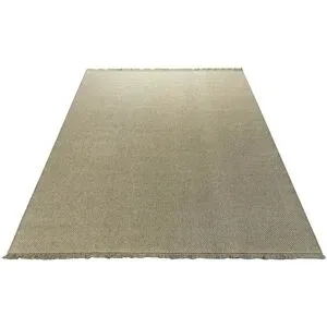 Höffner Wollteppich  Lana ¦ beige ¦ Wolle,Jute ¦ Maße (cm): B: 190