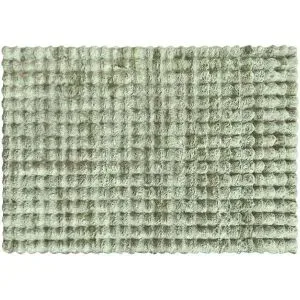 como Webteppich  Bunny Bubble ¦ grün ¦ Synthetische Fasern ¦ Maße (cm): B: 140