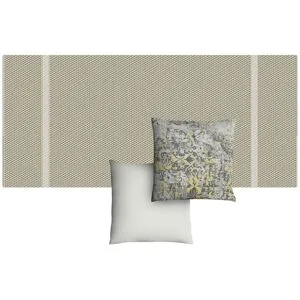Höffner Outdoor-Teppich  Vivid-Set ¦ beige ¦ Synthetische Fasern ¦ Maße (cm): B: 80