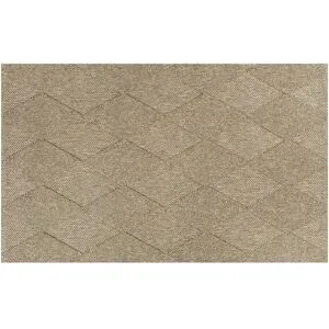Höffner Outdoorteppich  Kos ¦ beige ¦ Synthetische Fasern ¦ Maße (cm): B: 120 H: 0,6