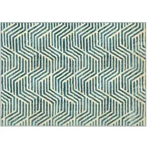 Höffner Webteppich  Vivienne ¦ mehrfarbig ¦ Synthetische Fasern,Jute ¦ Maße (cm): B: 133