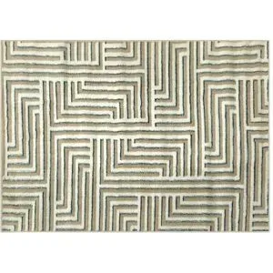 Höffner Webteppich  Marcus ¦ mehrfarbig ¦ Synthetische Fasern,Jute ¦ Maße (cm): B: 133