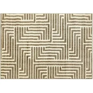 Höffner Webteppich  Dom ¦ mehrfarbig ¦ Synthetische Fasern,Jute ¦ Maße (cm): B: 133